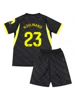 Atletico Madrid Morten Hjulmand #23 Venkovní dres pro děti 2026-27 Krátký Rukáv (+ trenýrky)